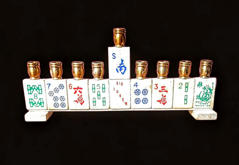 Eclectic Judaica - Wholesale Menorah - Mah Jong Menorah7