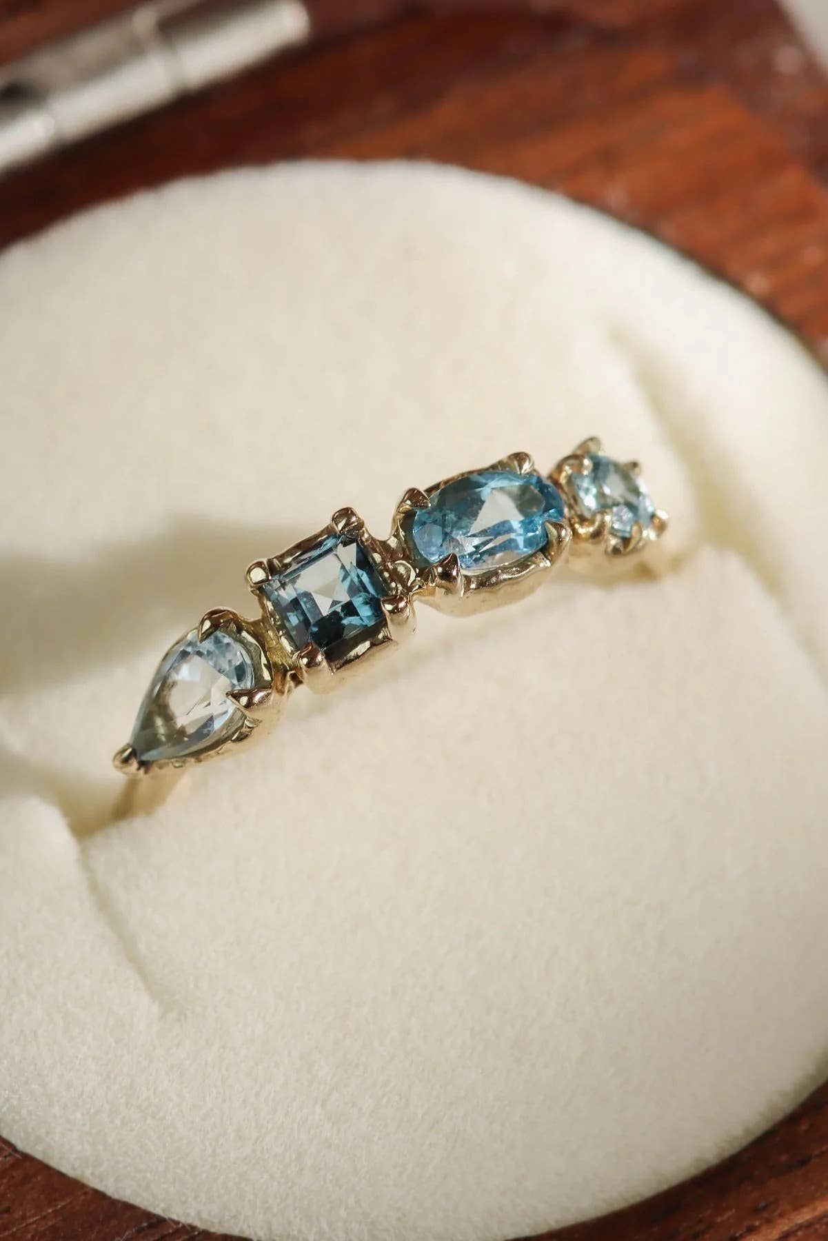 Lacee Alexandra Jewelry – wholesale Multi-stone ring – Oceanic Gemstone Ring2