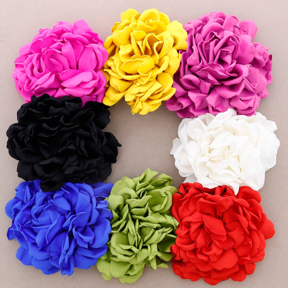 Sonata - Wholesale Brooch - Fabric Flower Brooch 15cm2