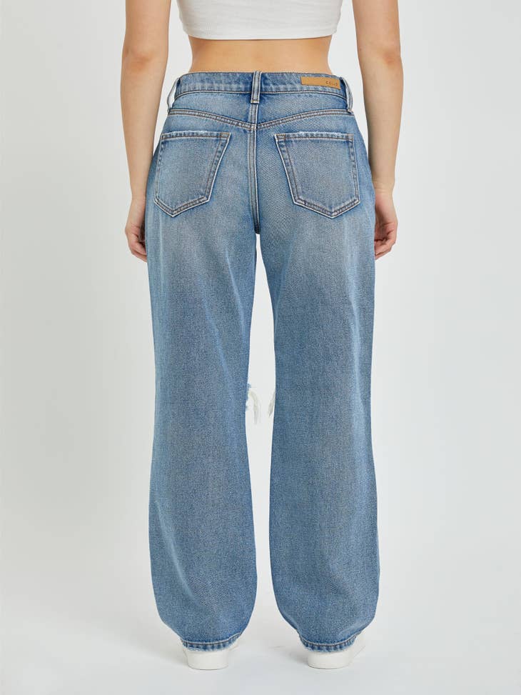 Cello High Rise Super Flare Jeans with Surplus Pockets – Little