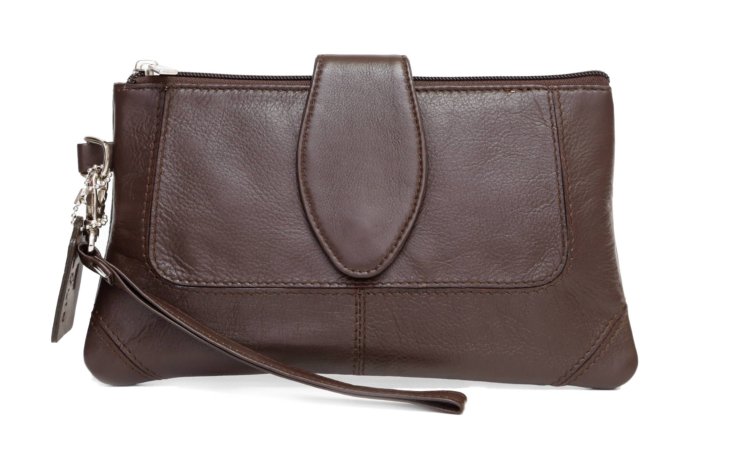 Ashlin Leather Boutique - Wholesale Wristlet - ASHLIN® | MID SIZED WRISTLET SMART PHONE COSMETICS | LEATHER4