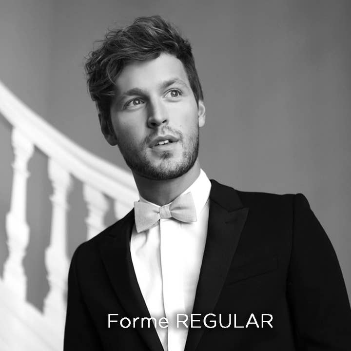 Le Coq en Pap' - Vendita all'ingrosso Papillon - Uomo - Papillon in velluto rosso bordeaux tinta unita