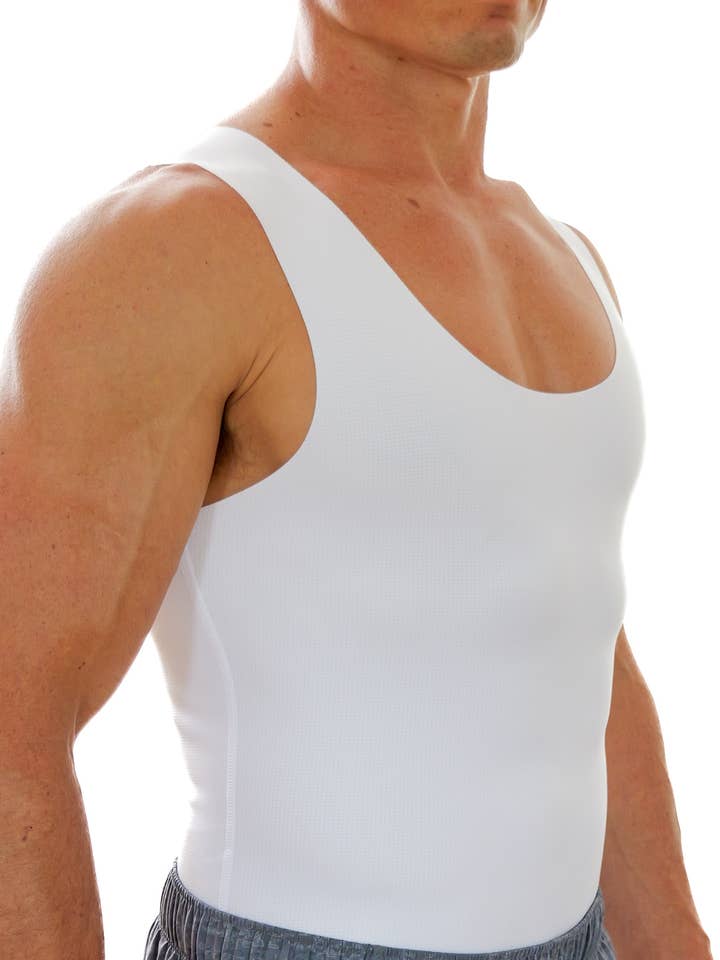 Esteem Apparel - Wholesale Underwear - Men's - Seamless men's shapewear undershirt3