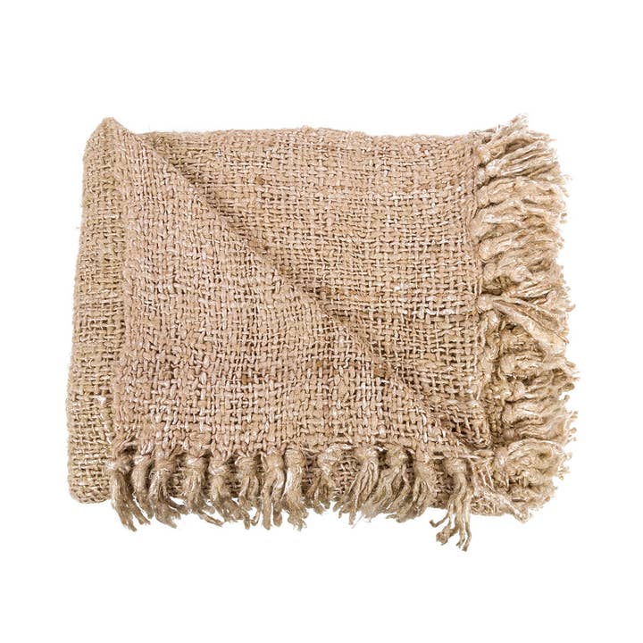 The s'il vous Plaid - Beige for wholesale by Bazar Bizar Living
