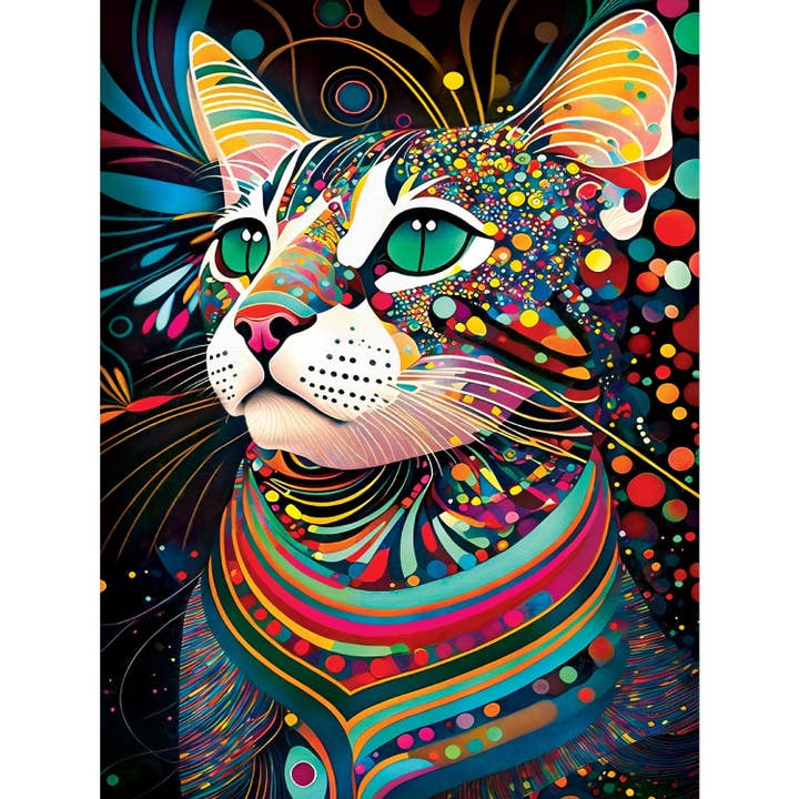 Black Cats - Prismatic Peggy 300 Piece EZ Grip Jigsaw Puzzle and other Purchase Wholesale puzzle cat. Free Returns & Net 60 Terms on Faire trending on Faire.