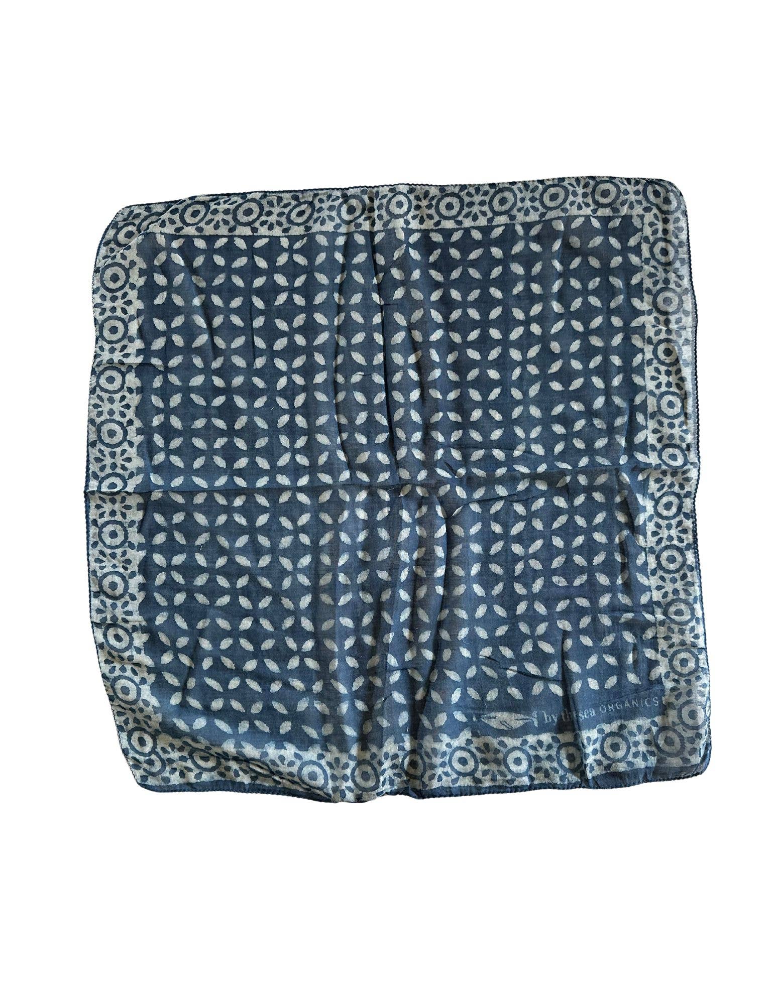 By The Sea Organics – wholesale Bandana – Women's – Indigo Bandana10