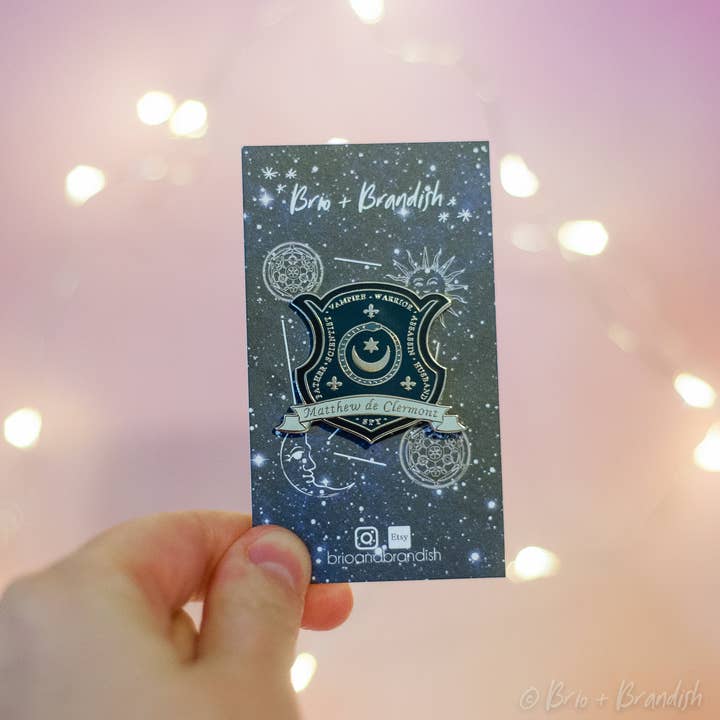 Brio + Brandish – Großhandel Anstecker/Button – Matthew de Clermont Anstecker aus Emaille4