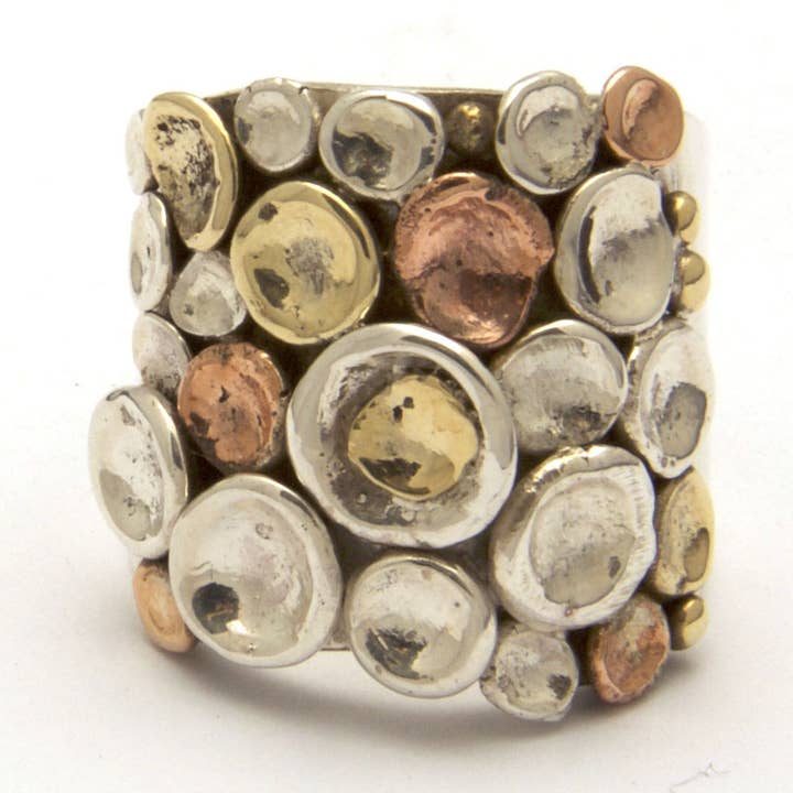 Guijarros en los anillos de la serie de playa para venta al por mayor de Tamara Kelly Designs