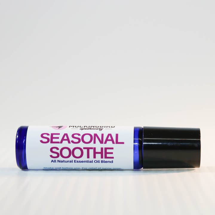 Stagionale Soothe Essential Oil Roller per la vendita all'ingrosso da parte di Mockingbird Apothecary