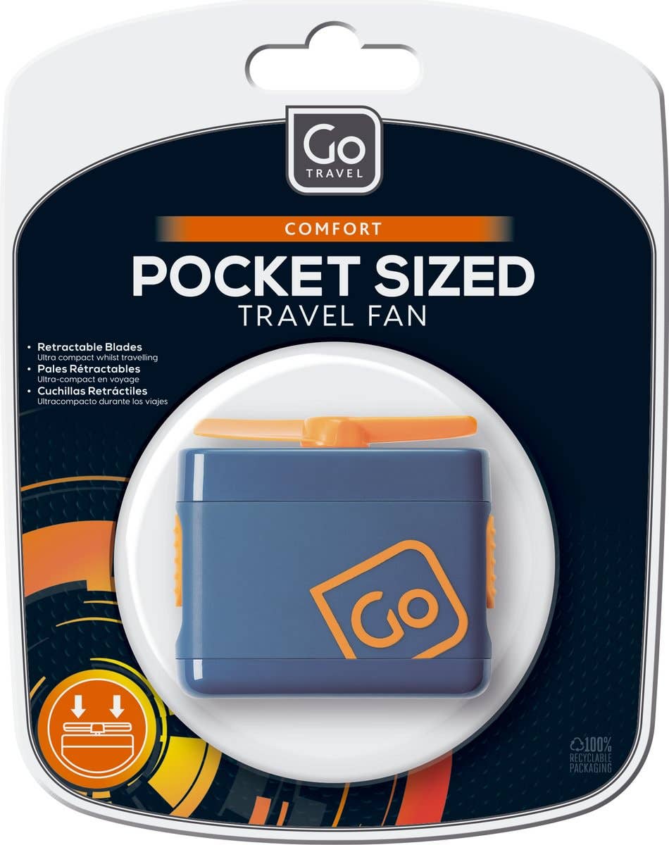 Go Travel - Vente Ventilateur électrique portatif - Ventilateur de voyage de poche Go Travel Ventilateur portable mini ventilateur1