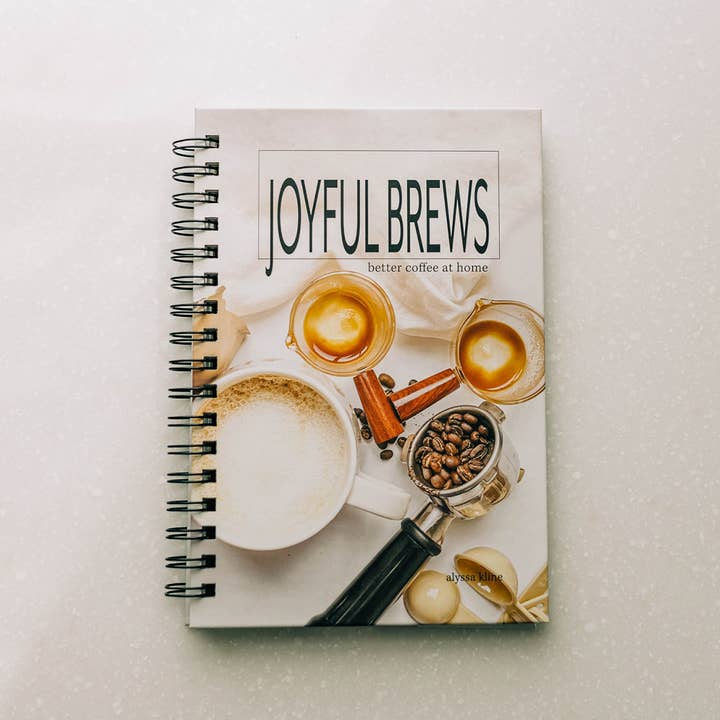 Joyful Brews Cookbook for wholesale by Grace and Joy Company