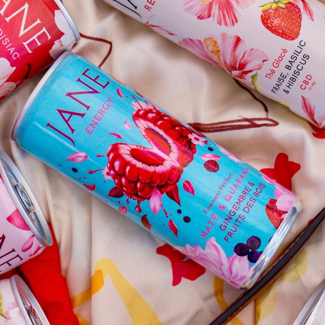 JANE - Wholesale Sports/Energy Drink - Mate Guarana Ginger Energy Drink 25cl x242