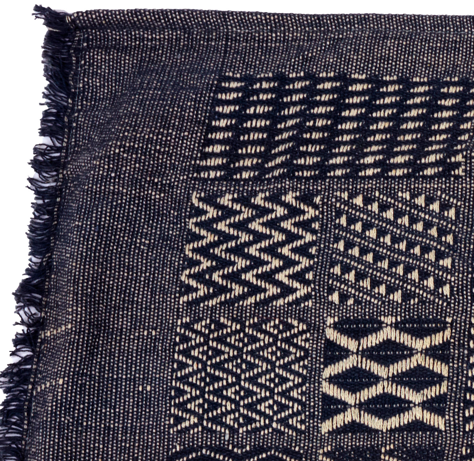 Arcadia Home - Wholesale Table Runner - Hand-Loomed CottonTable Runner - Indigo Blue  18"x96",4