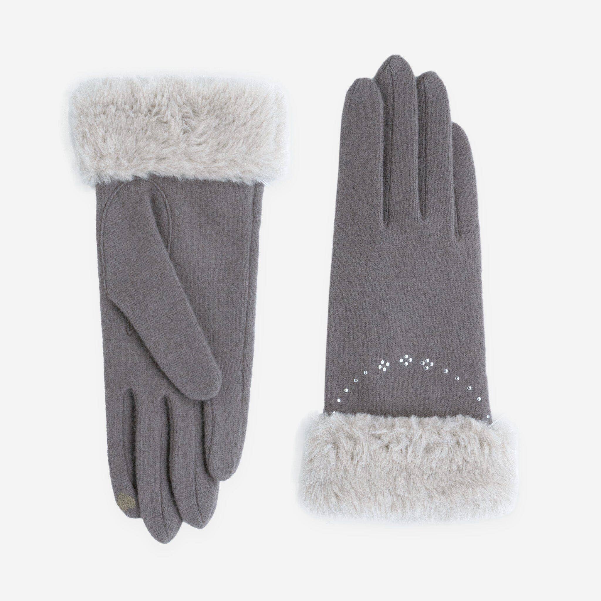 Glove Story - Wholesale Gloves - Women's - Gloves 80% Wool 20% Nylon – Touchscreen – 31182NF0