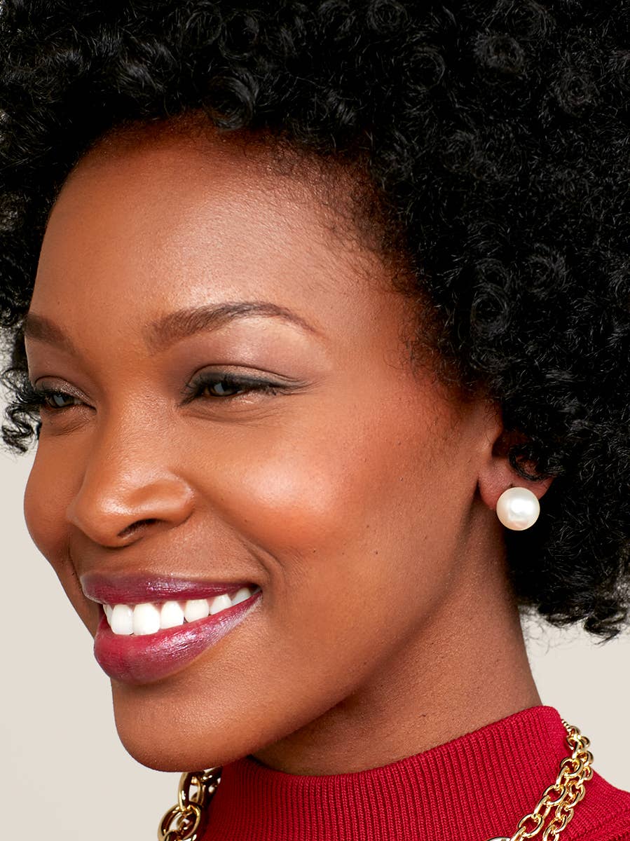 ZENZII Jewelry - Wholesale Stud/Post Earrings - Chunky Pearl Stud Earring1