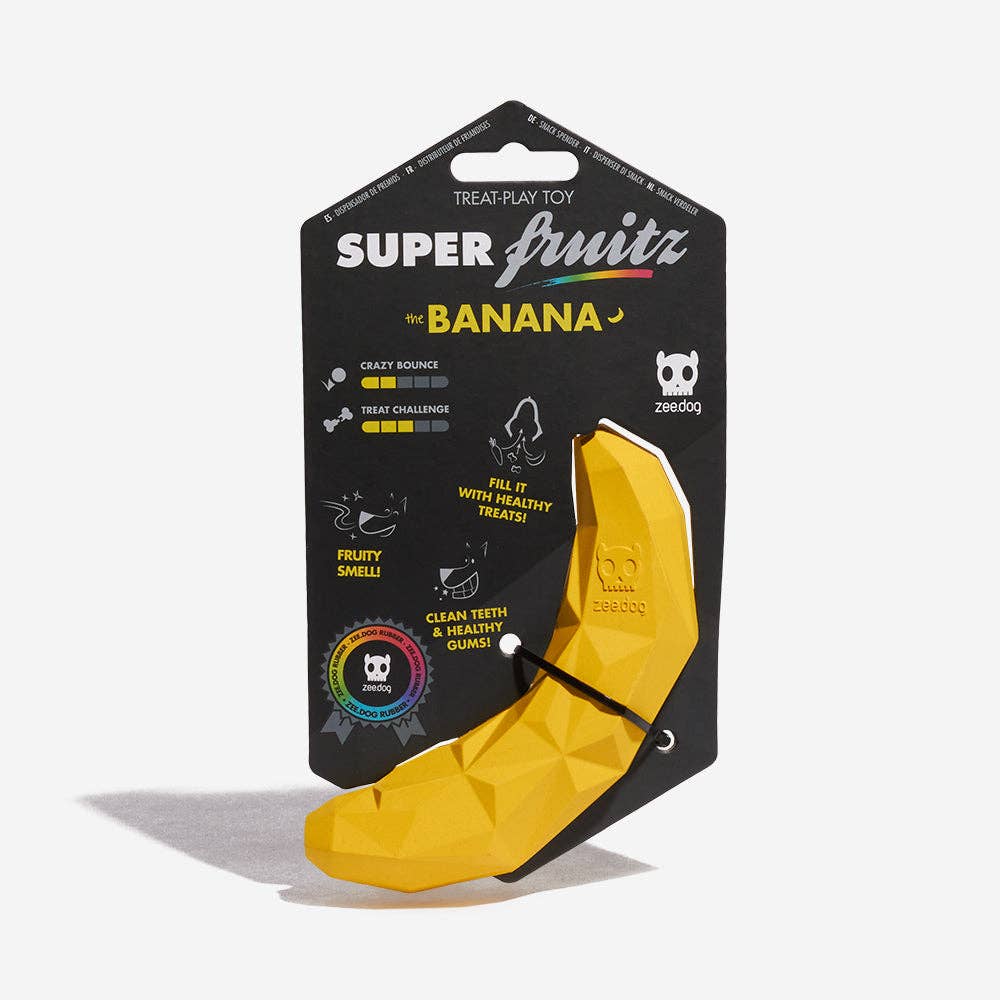 Hundog - Official zee.dog distributor - Wholesale Pet Chew Toy - Dog - Super Banana2
