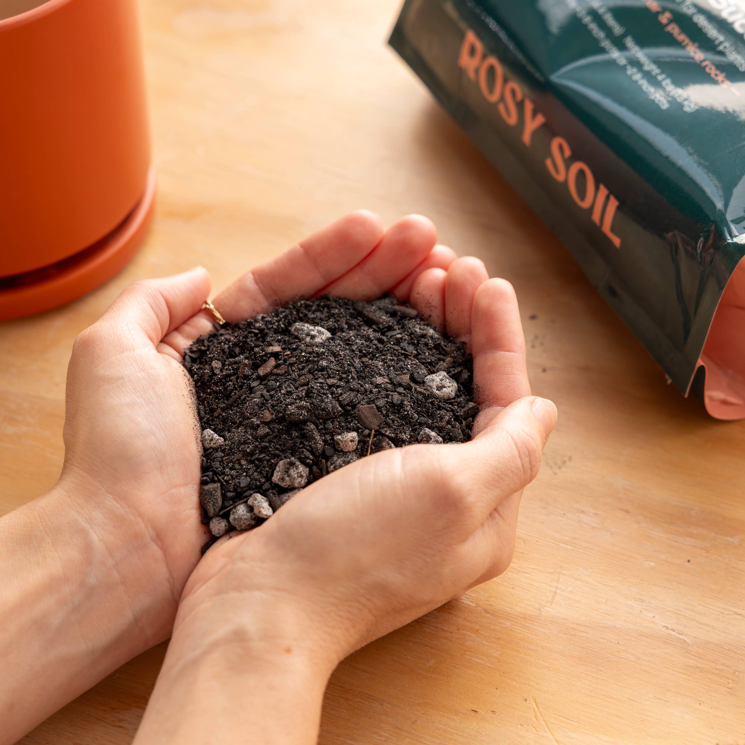 Rosy Soil - Wholesale Planting/Potting Soil - Bulk Organic Cactus & Succulent Mix1