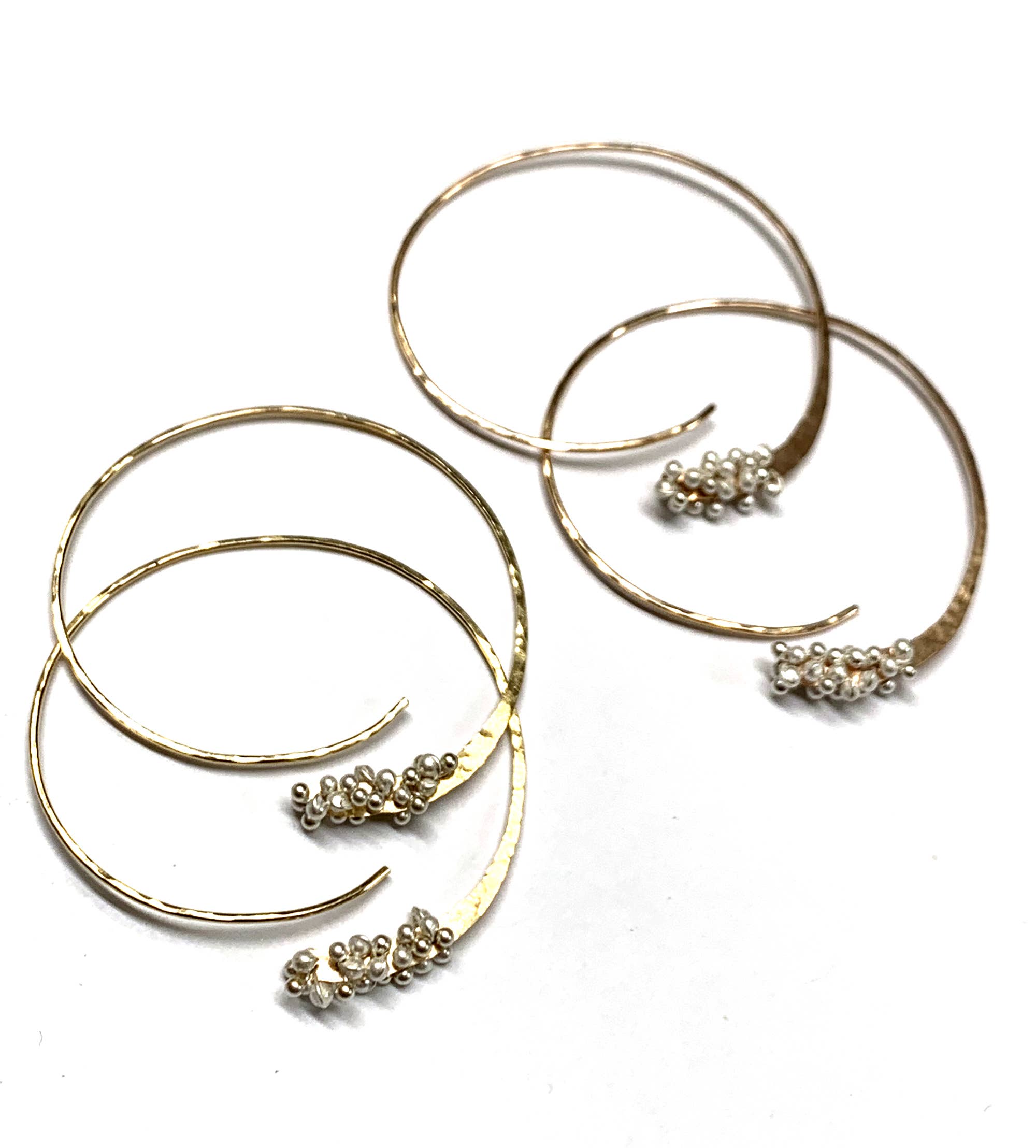 YedOmi Jewelry - Wholesale Hoop Earrings - Blooming Hoops- Small6