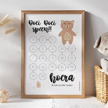 Calendario A4 con cuenta regresiva | Bye games para venta al por mayor de NynkeOntwerpt