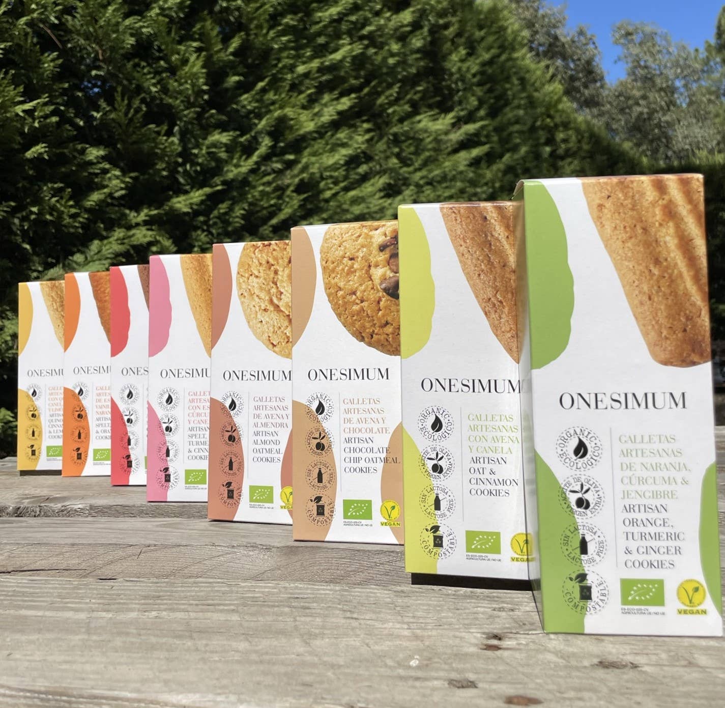 Onesimum - Wholesale Cookie - ARTISAN ORANGE, TURMERIC AND GINGER COOKIES 160G1