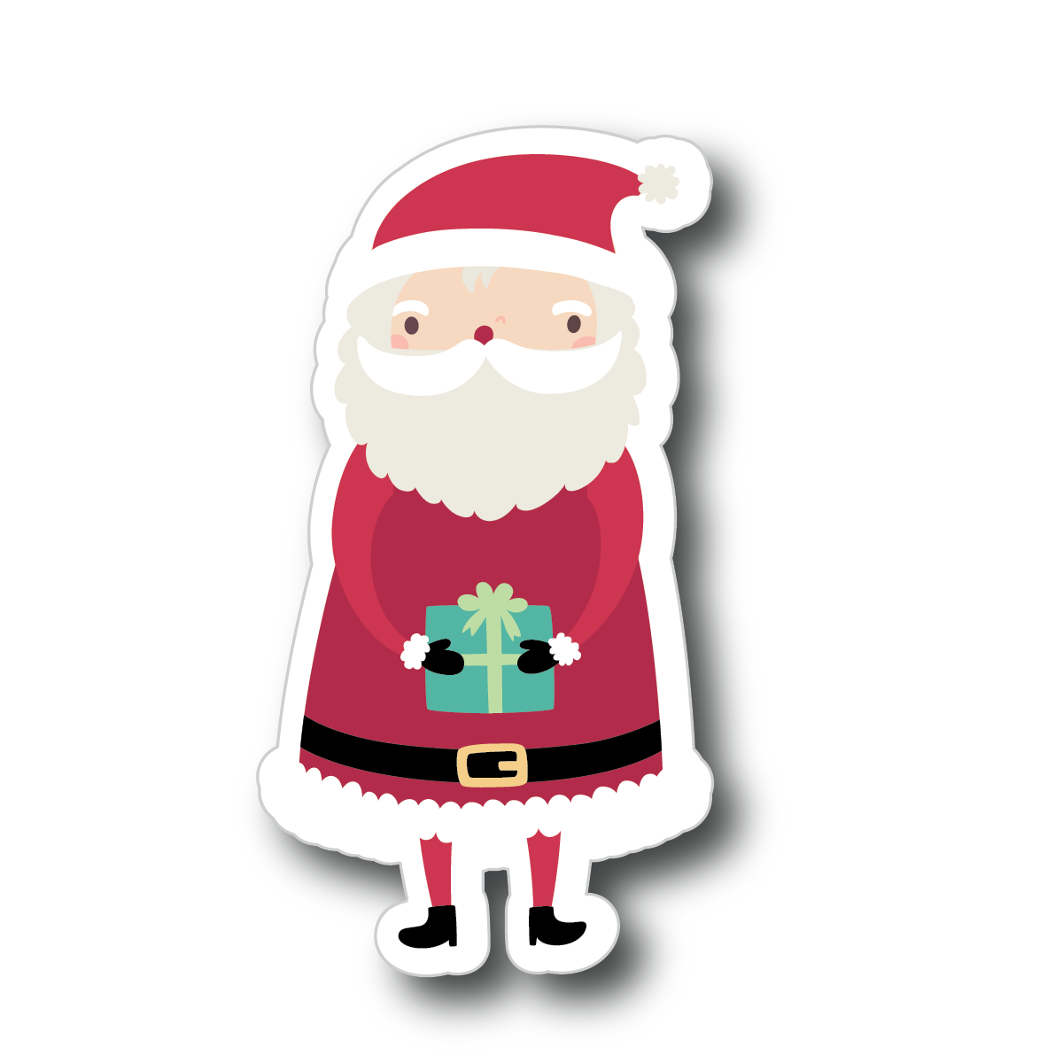 Label Circus - Wholesale Sticker - Santa Claus Sticker0