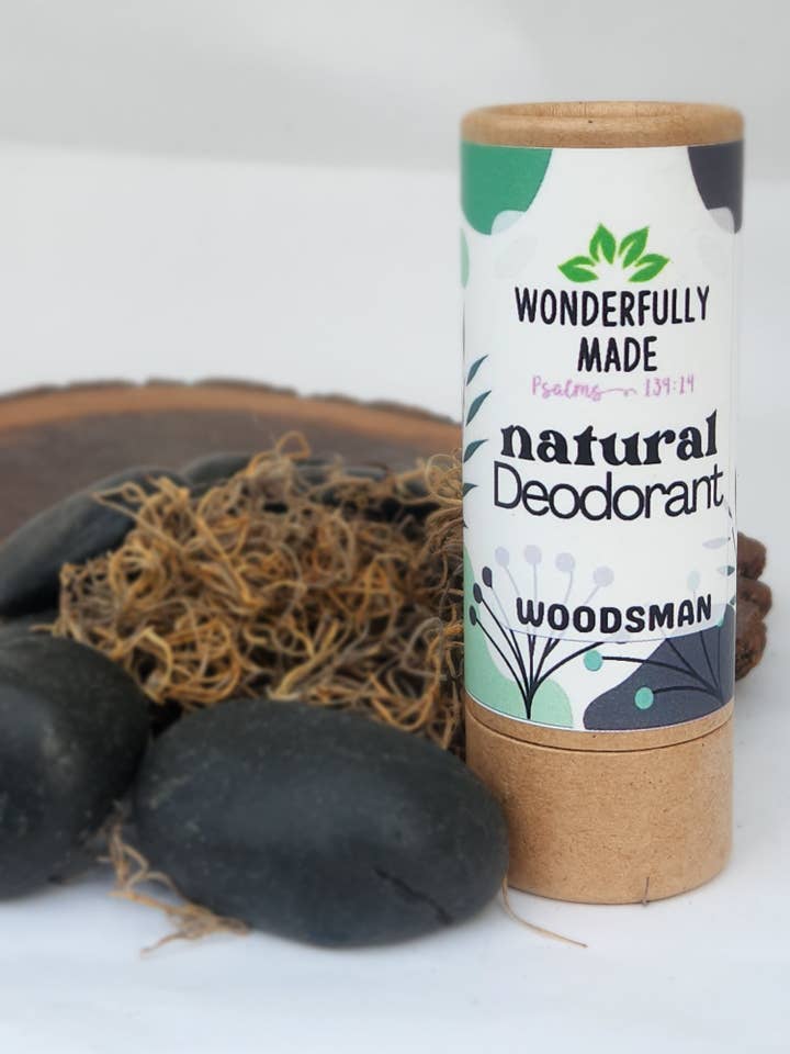 Natural Deodorant | Aluminum Free |Eco-Friendly Tube | All day protection | Odor Neutralizing | Safe for Sensitive Skin | All-Natural | Organic for wholesale by Wonderfully Made .love