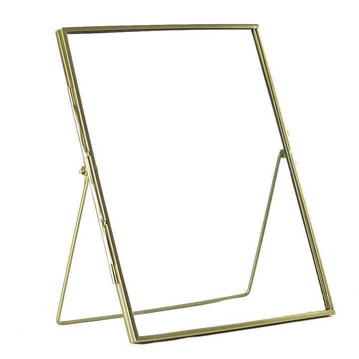 Rinkit Ltd - Wholesale Picture Frame - 8" x 10" Standing Metal Photo Frame - by Nicola Spring