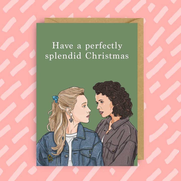 The Haunting of Bly Manor lesbisk julekort | Dani for engroshandel hos The Queer Store