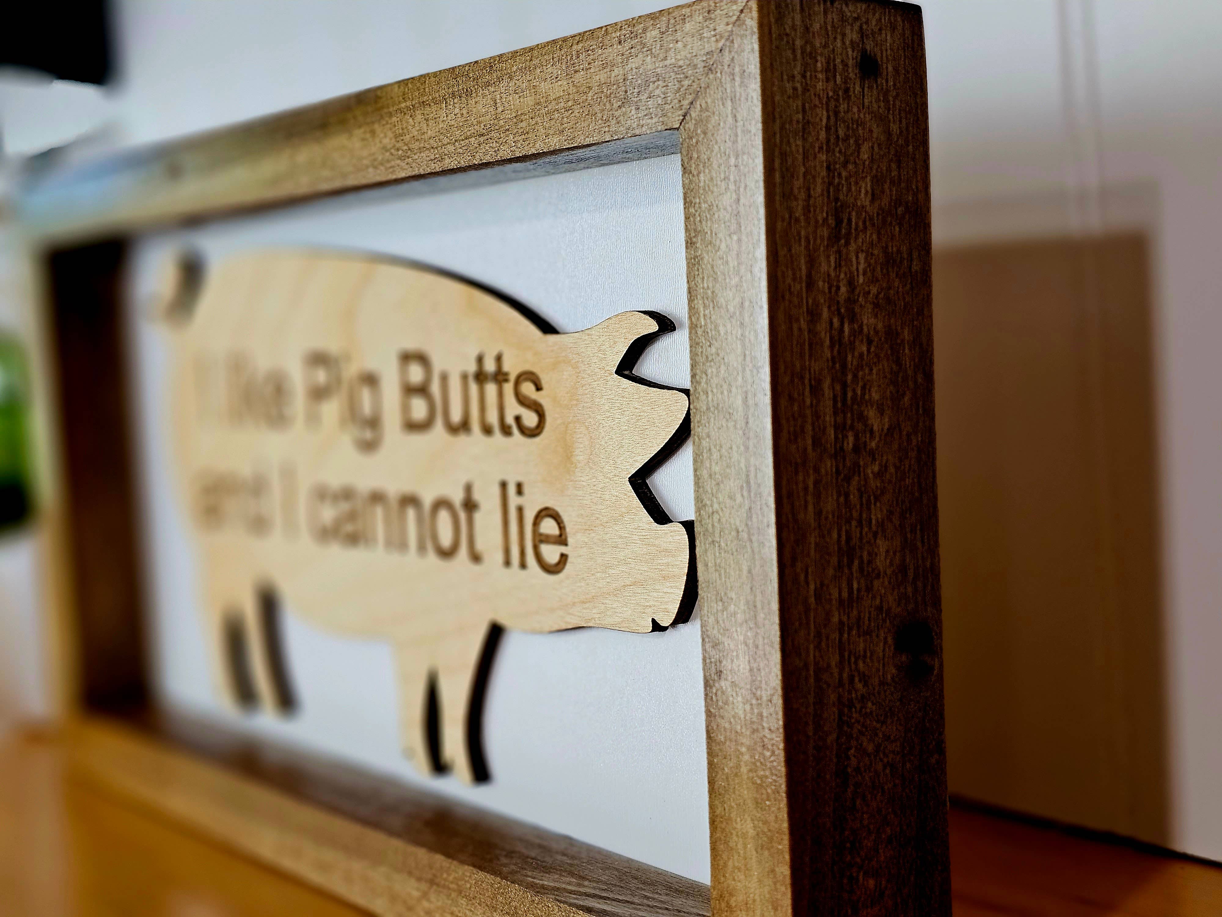 Cul de Sac Critters - Vente Pancarte - Panneaux gravés Bar BQ Fun, variété, cadre fait main, cadeaux pour papa7