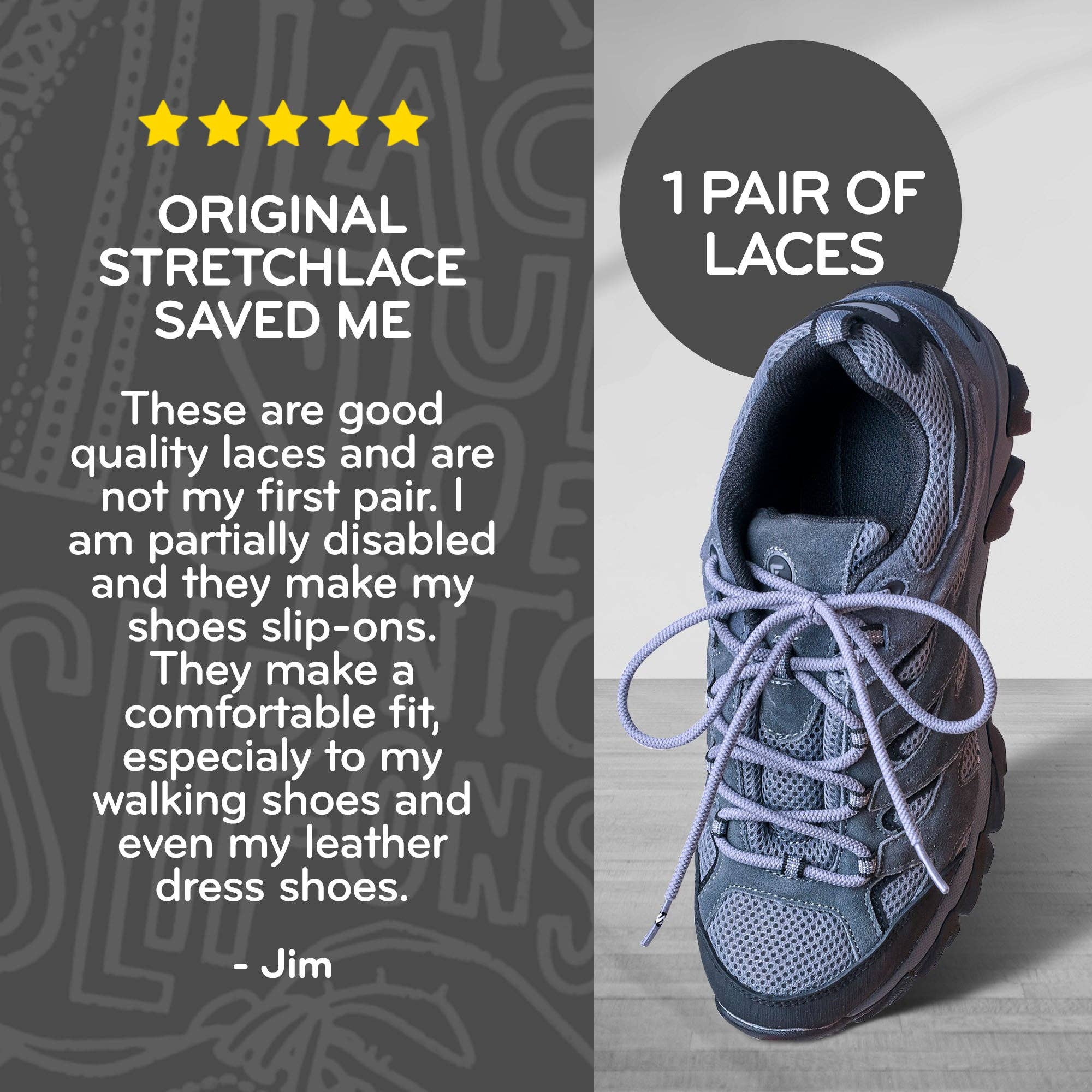 The Original Stretchlace - Wholesale Schoenveters - Uniseks - Ronde Elastische Rekbare Schoenveters23