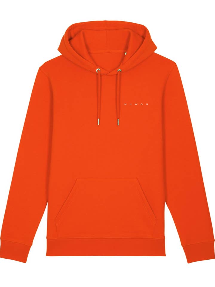 Unisex hoodie - Orange for wholesale by NUWOU