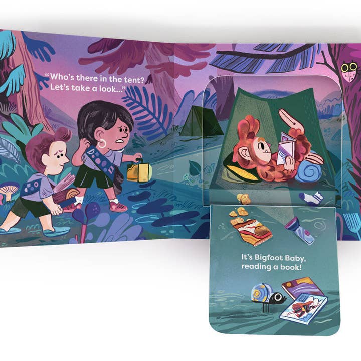 Hazy Dell Press - Wholesale Baby & Toddler Book (0-2) - Bigfoot Baby!: A Hazy Dell Flap Book2