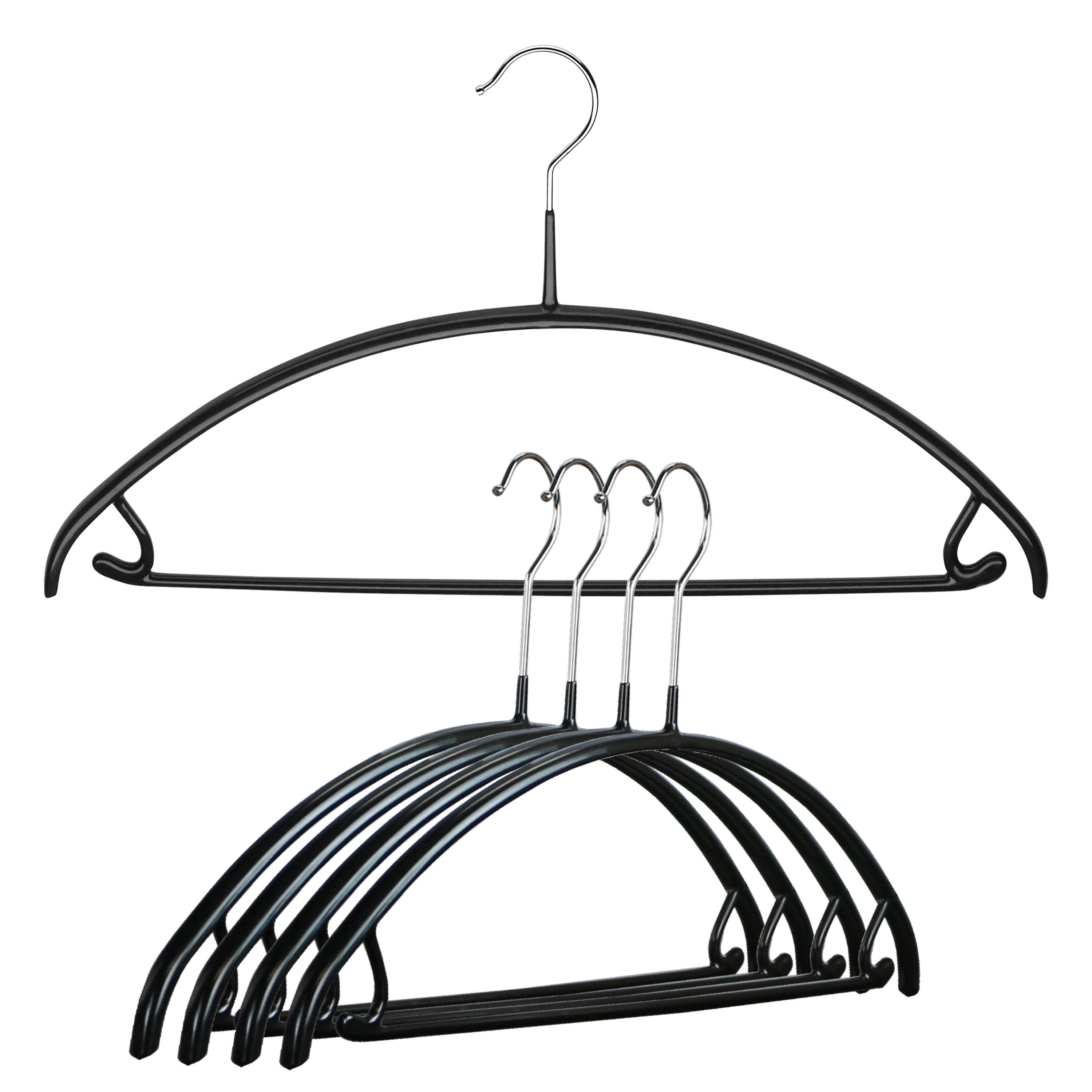 Reston Lloyd - Wholesale Clothes Hangers - MAWA, Euro Blouse Hanger with Pant Bar (5 Colors)4