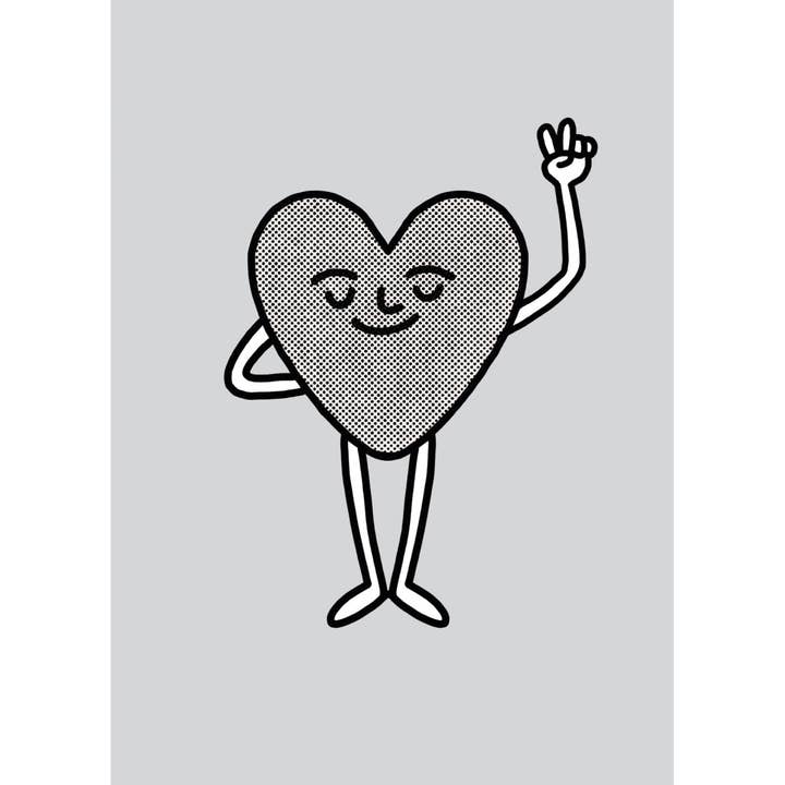 Talinolou - Kort "Hjerte" (5 stk.) for engroshandel hos supportyourlocalartist.ch