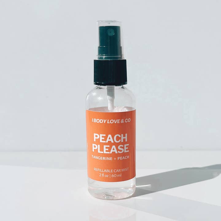Peach Please Car Spray for wholesale by I BODY LOVE