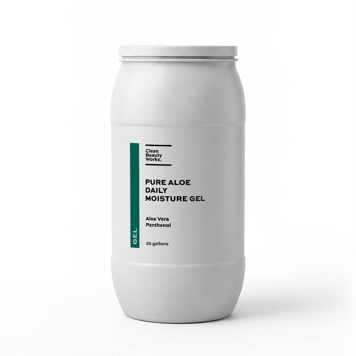 Aloe Vera Gel Plus Panthenol 5% for wholesale by Clean Beauty Works.