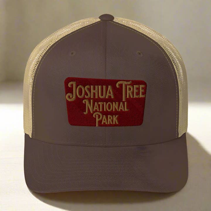 Park Service Apparel - Wholesale Trucker Hat - Unisex - Joshua Tree National Park Embroidered Trucker Cap