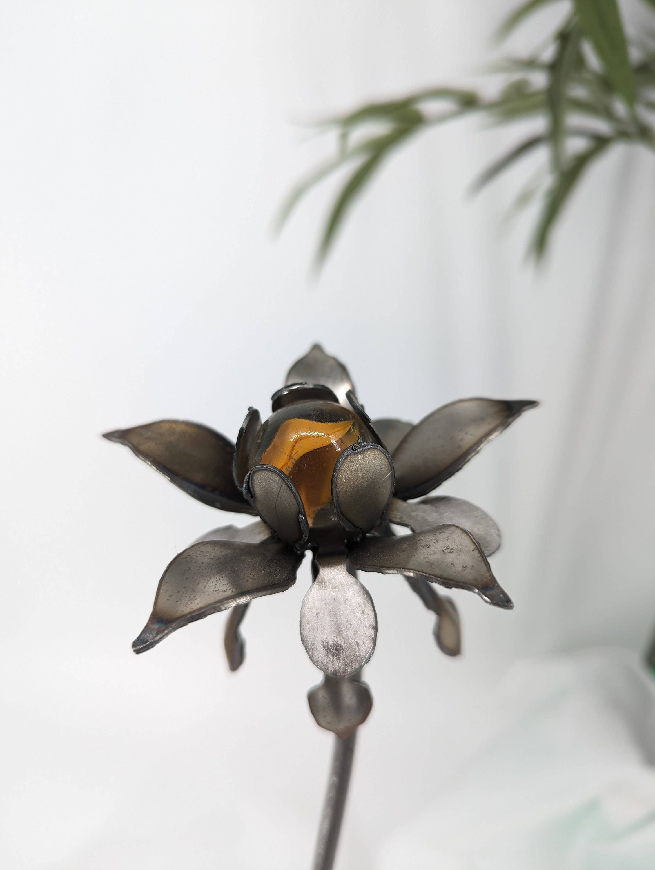 Designs by Dieter, LLC - Wholesale Garden/Lawn Stake - Handmade Metal Flower Garden Stake13