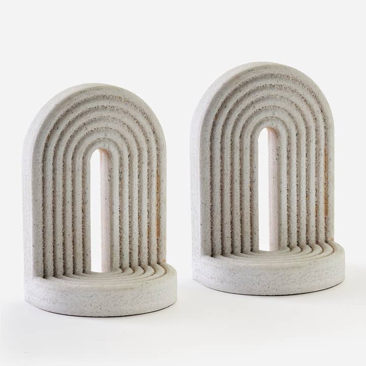 Maison - Wholesale Bookend - Arched Bookend, 2 Asst.