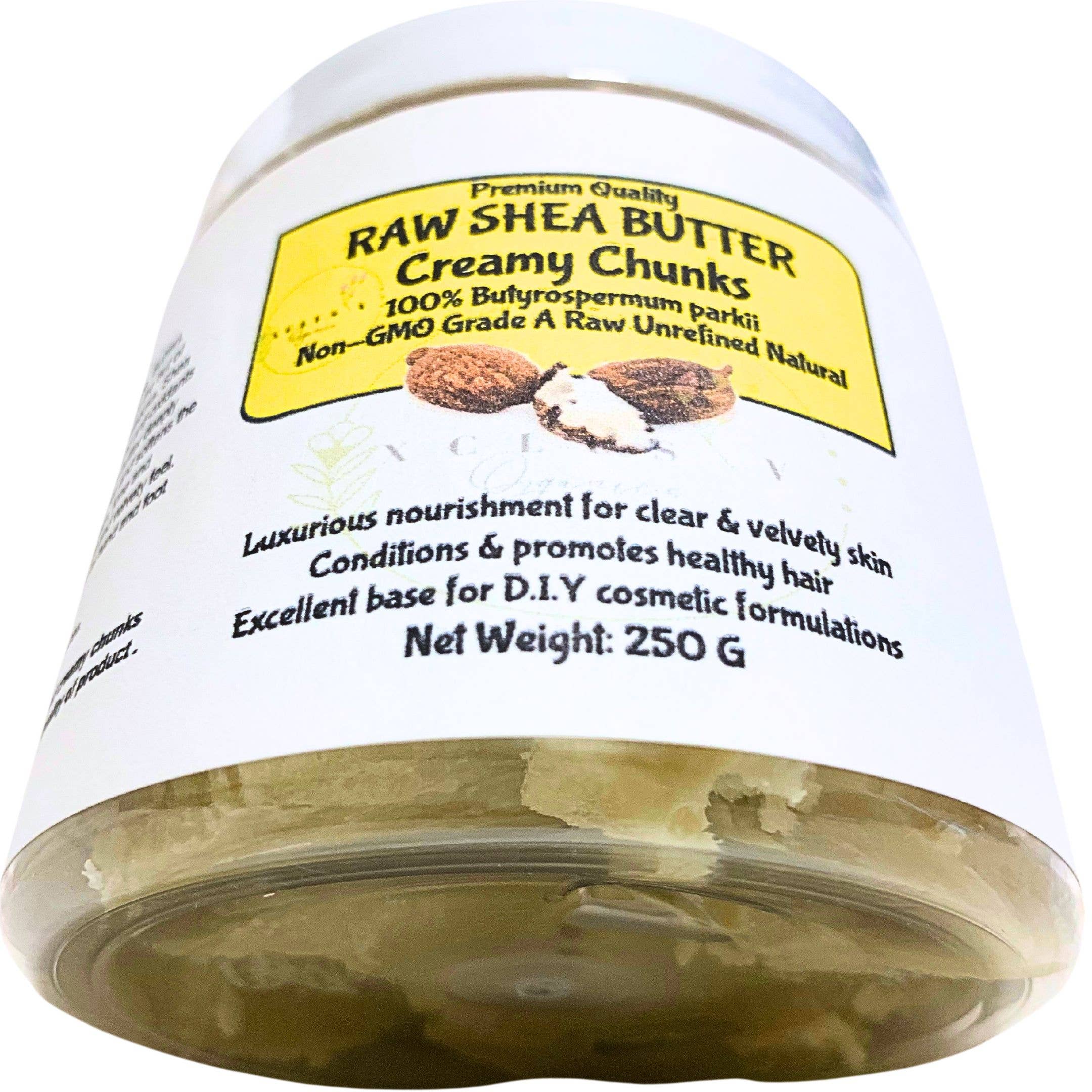 XCLUSIV ORGANICS – wholesale Kroppsbalsam/Smör – 100% rått sheasmör oraffinerat elfenben | Krämiga bitar7