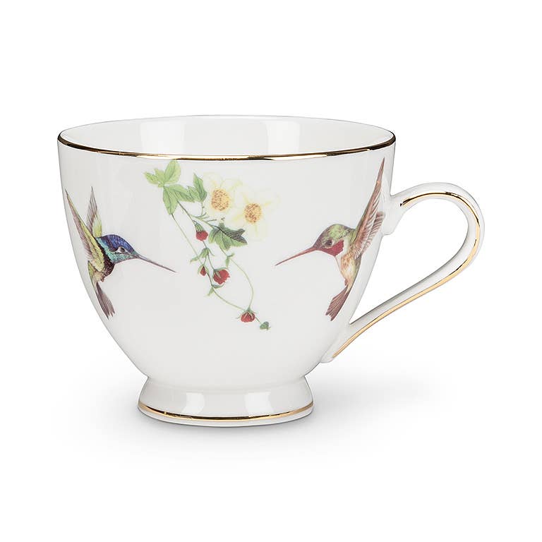 Abbott - Wholesale Tea Set - Hummingbird Cup&Saucer-2.5"H(6.5oz)-3872