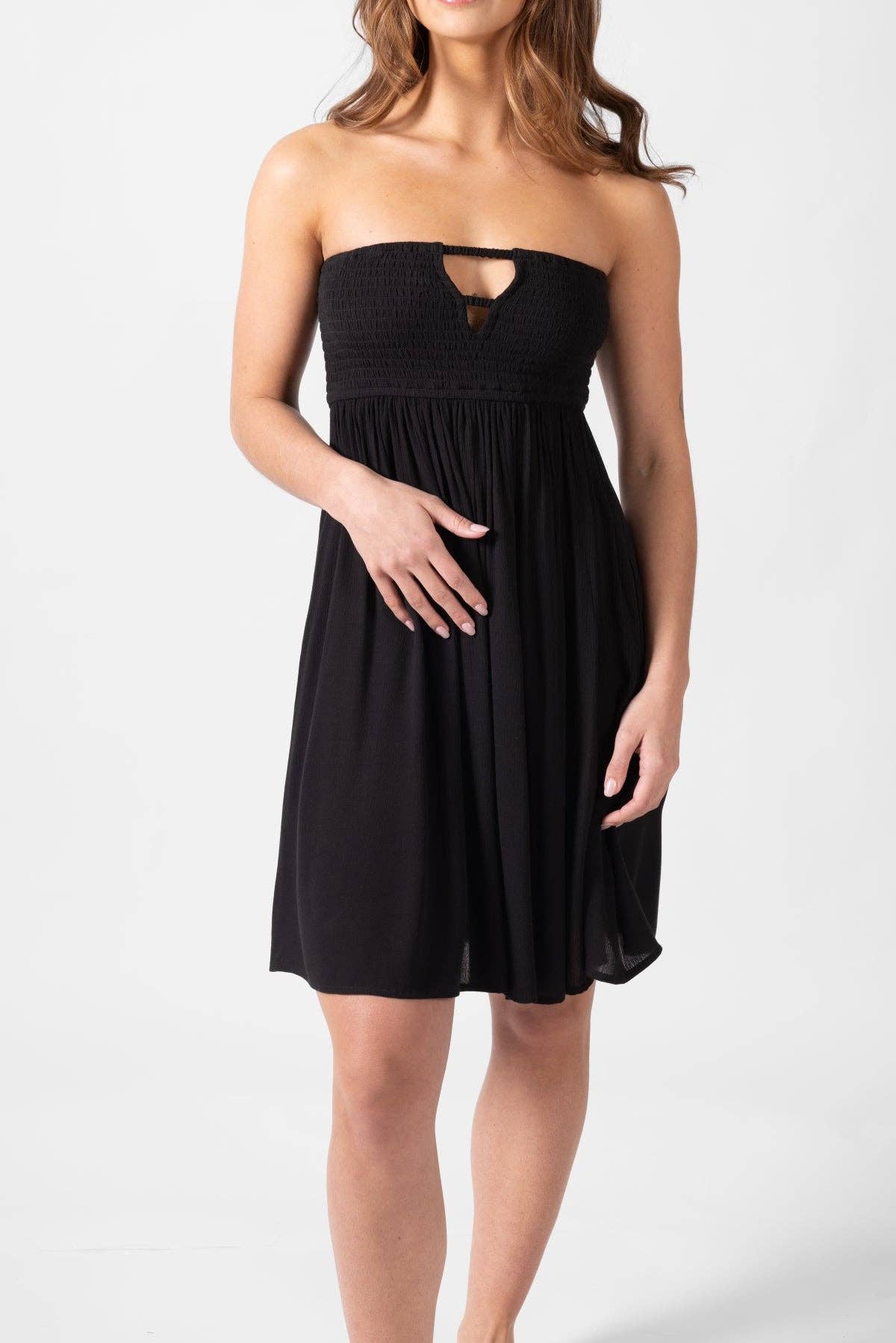 Koy Resort - Vente Robe – femme - Robe Mini Bandeau Sans Bretelles Miami14