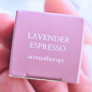 Lavender Espresso | Seasonal Shower Steamer for wholesale by Milk + Body