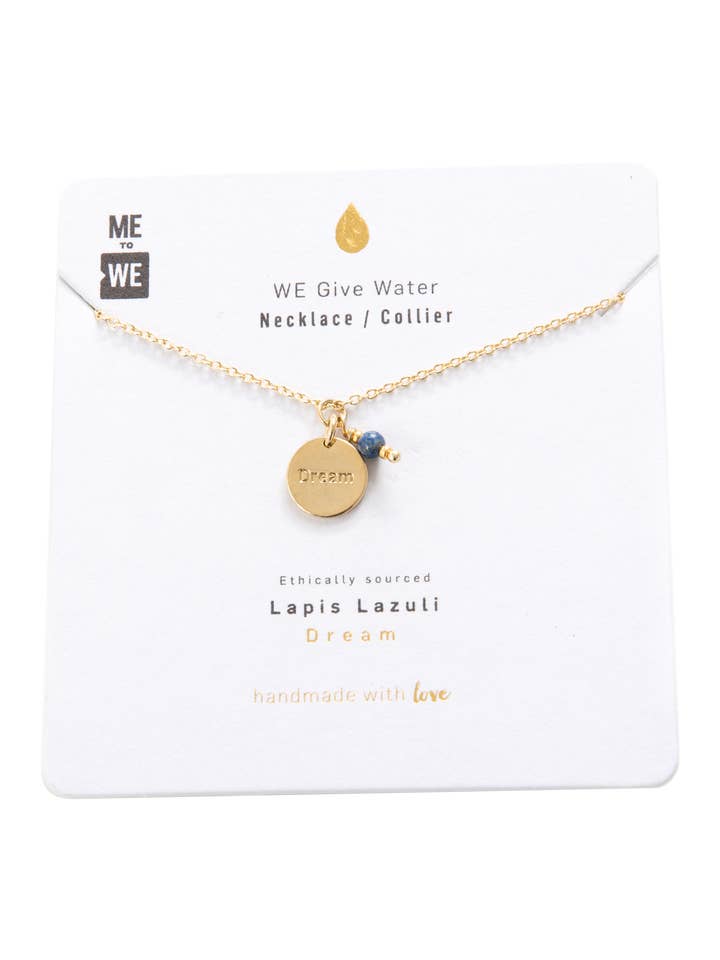 Intention Necklace - Lapis Lazuli for wholesale by ME to WE
