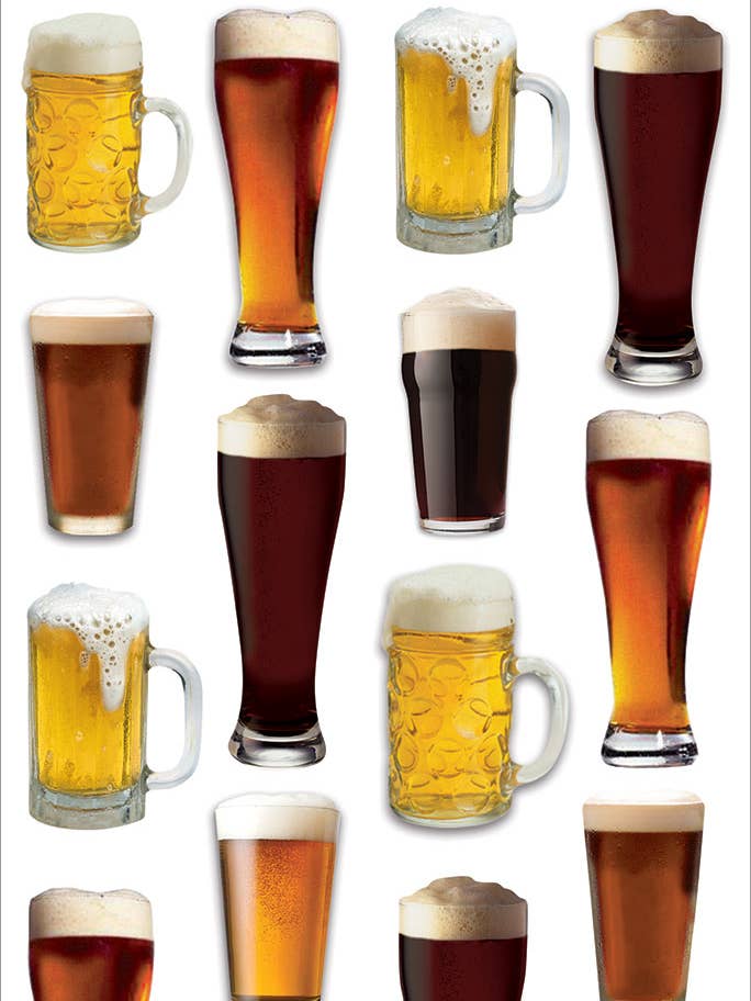 Beer Dimensional Scrapbooking Stickers for wholesale by Paper House Productions