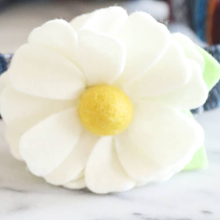 Mimi Green - Wholesale Halsband - Hond - Hondenhalsband met madeliefbloem - 26 kleuren!13