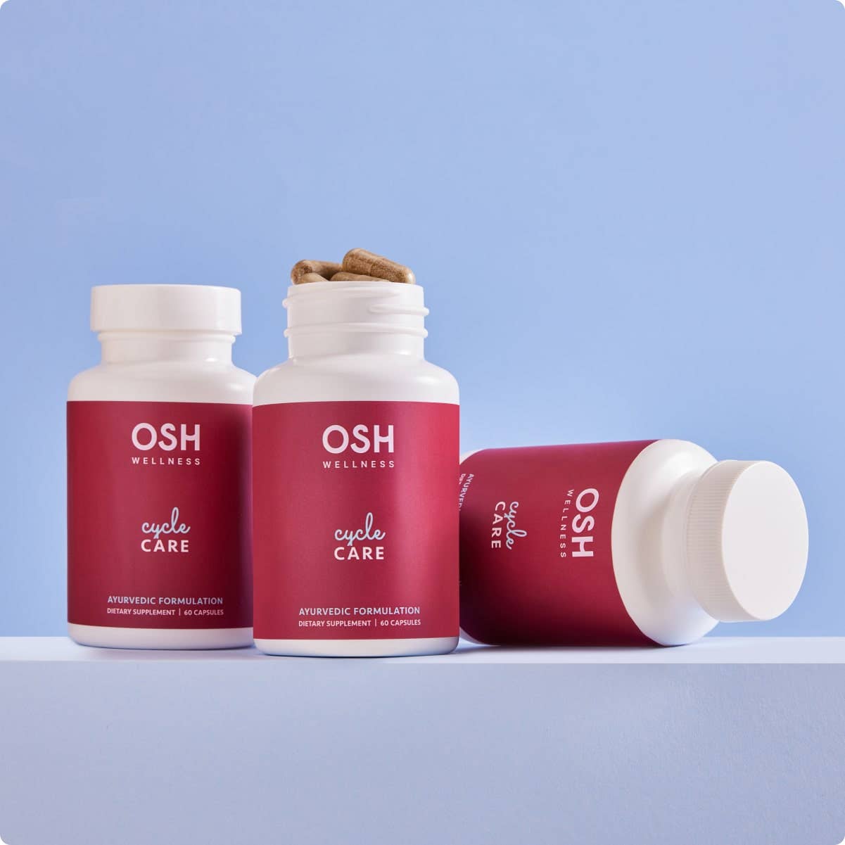 Osh Wellness - Ayurvedic Wellness - Wholesale Oral Supplement/Vitamin - Cycle Care - Ayurvedic PMS & Period Support4