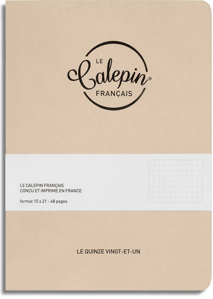 LE CALEPIN FRANCAIS – wholesale Anteckningsbok – Naturlig anteckningsbok 15 x 21 cm11