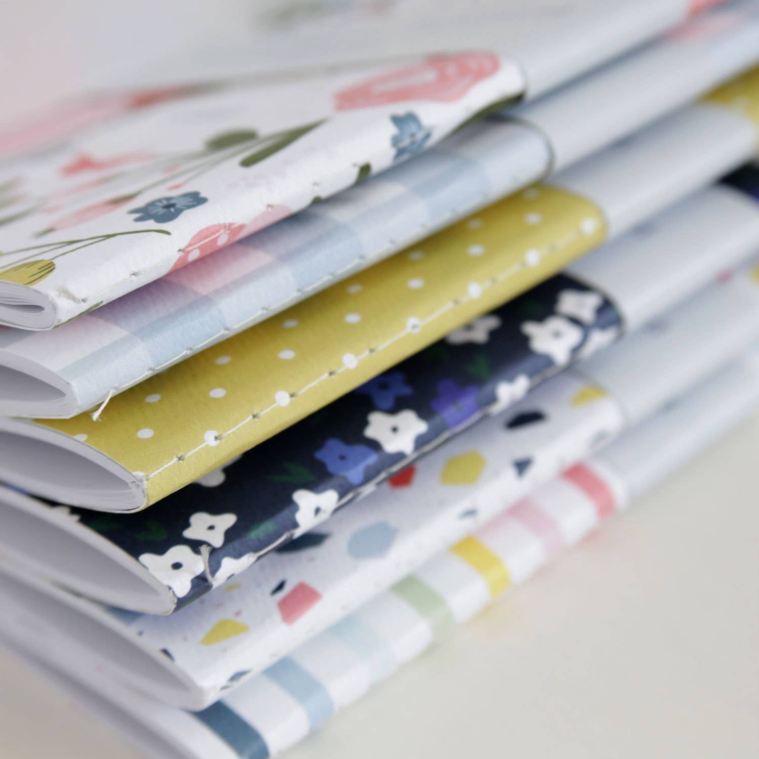 Muscadine Press - Wholesale Journal/Diary - Bible Study Journal (Mini), Calico Blues4