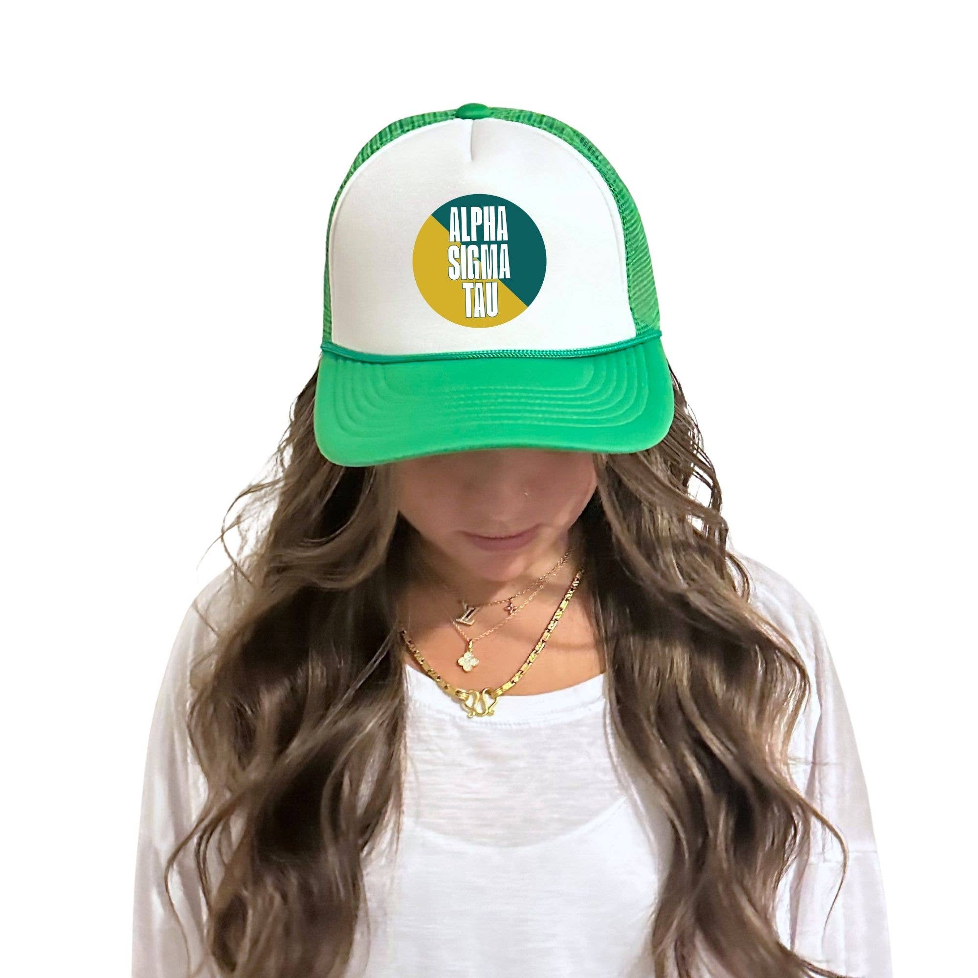 Sarahndipity Shop - Wholesale Trucker Hat - Women's - Sorority 2-Tone Trucker Hat - Choose your Design/Pattern3